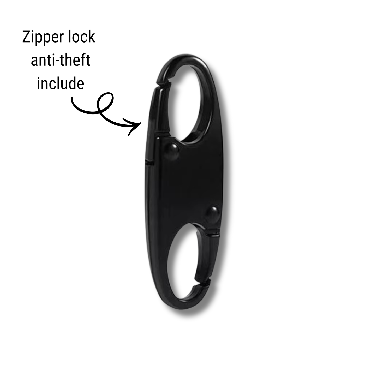 ZIPPER LOCK ANTI-THEFT